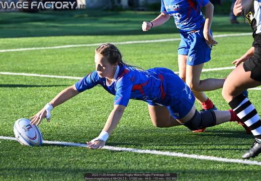 2023-11-05 Amatori Union Rugby Milano-Rugby Parabiago (5-61)